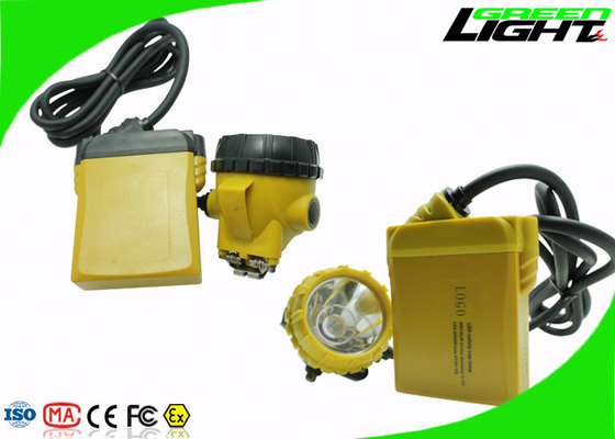 10,4 Ah 25000lux Underground Cap Lamp 348Lum z SOS