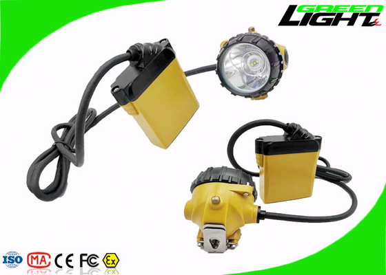 Przenośne lampy górnicze 3W CREE 25000lux 390lum z baterią 10400 mAh