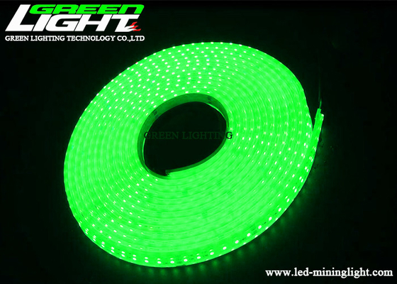 12W 576LM Górnicza taśma LED Świeci w kolorze zielonym Wodoodporny IP68 DC36V