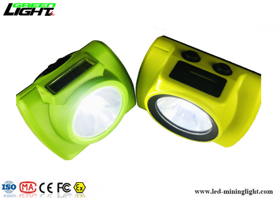 18000LUX Bezprzewodowa lampa górnicza z kaskiem ochronnym z ładowarką, certyfikat ATEX