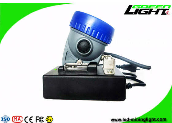 ABS 6.6Ah LED Miners Cap Lampa 216lum 10000lux Wodoodporna górnicza latarka czołowa