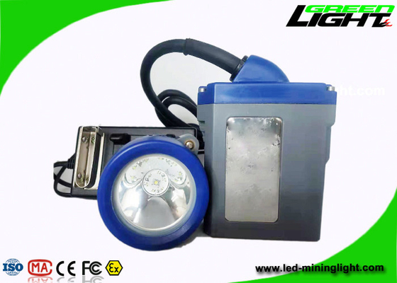 ABS 6.6Ah LED Miners Cap Lampa 216lum 10000lux Wodoodporna górnicza latarka czołowa