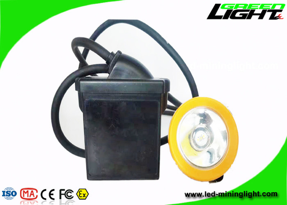 7.8Ah Akumulatorowe lampy górnicze Silicon Button 10000lux 216lum Underground Miner Cap Lamp