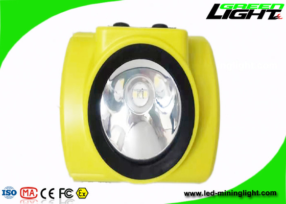 Bezprzewodowa lampa czołowa 800mA 18000lux 6,8Ah Panasonic Li-Ion Bateria Ekran OLED Akumulator Górnik Reflektor Silikon ABS