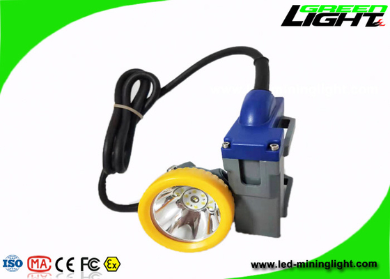 LED Cree Miners Helmet Light 15000Lux 6.6Ah Akumulator 216lum Miner Cap Lampa do metra