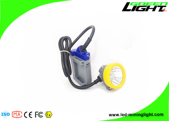 15000Lux 6,6 Ah Przewodowa lampa LED Cap 1,67 W IP68 Wodoodporna do tunelowania górniczego