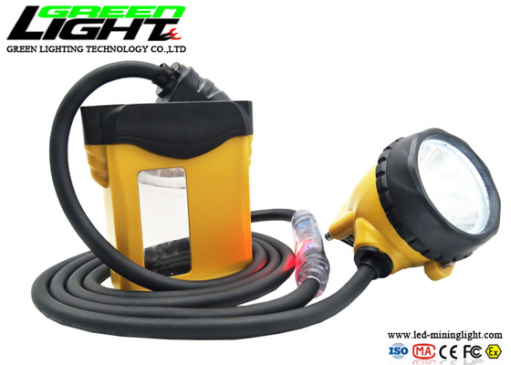 ATEX 800mA LED Miners Lampa nasadowa 25000Lux 348lm podziemna