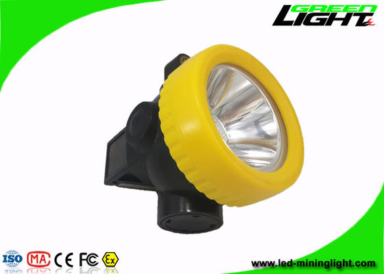 0,74 W 5000Lux Przenośna bezprzewodowa lampa górnicza PTC Akumulator LED Hat Lights
