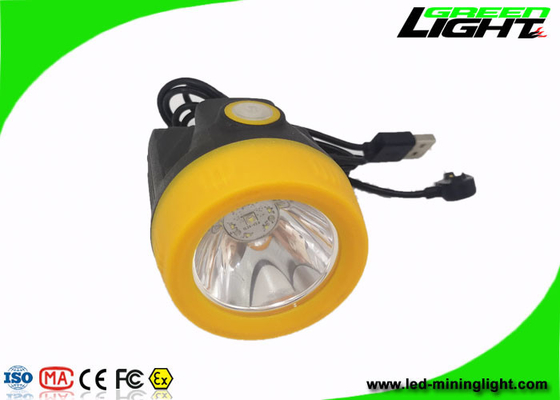 10000Lux Coal Miner Cap Lamp 3800mAh USB Magnetyczne Ładowanie Przenośna Reflektor Górniczy z Silikonowym Przyciskiem Regulowany Klips