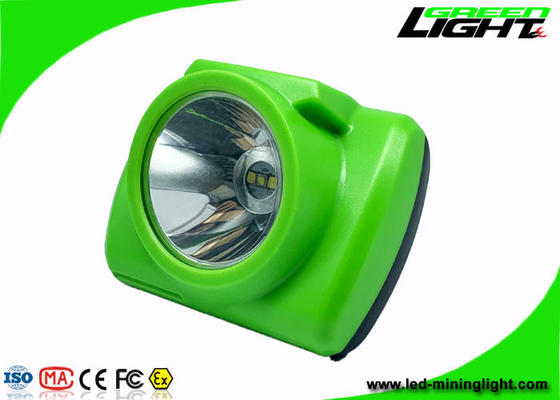 Przenośna latarka czołowa Cree Led Miner 13000 Lux z wyświetlaczem OLED SOS 232lum Regulowany klips ze stali nierdzewnej
