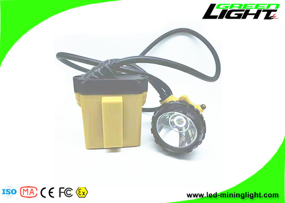 25000Lux Led Miner Cap Lights 10,4 Ah Bateria SAMSUNG Przeciwwybuchowa do górnictwa podziemnego