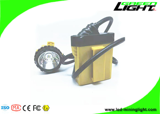 25000Lux Led Miner Cap Lights 10,4 Ah Bateria SAMSUNG Przeciwwybuchowa do górnictwa podziemnego