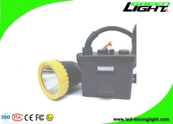 650lum Podziemne lampy górnicze ABS PC 5w 11,2 Ah Reflektor Hard Hat