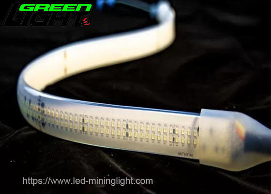 3100 lumenów IP68 Wodoodporna silikonowa taśma Led Light 35W / M Epistar 6200K do tunelu podziemnego