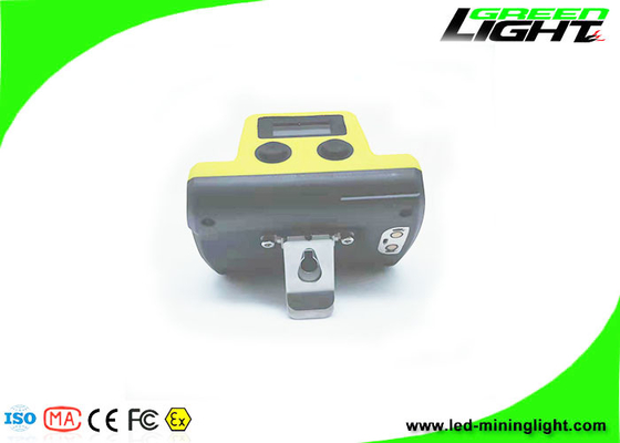 Ekran OLED 18000 Lux LED Mining Cap Lights Przeciwwybuchowy 6.8Ah Bezprzewodowy akumulator Miners Headlight