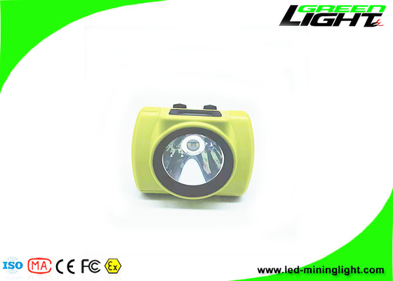 Ekran OLED 18000 Lux LED Mining Cap Lights Przeciwwybuchowy 6.8Ah Bezprzewodowy akumulator Miners Headlight