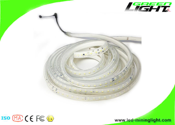 Mocne jasne silikonowe elastyczne taśmy LED SMD 5050 DC24V / 36V Wodoodporne zewnętrzne taśmy LED IP 68