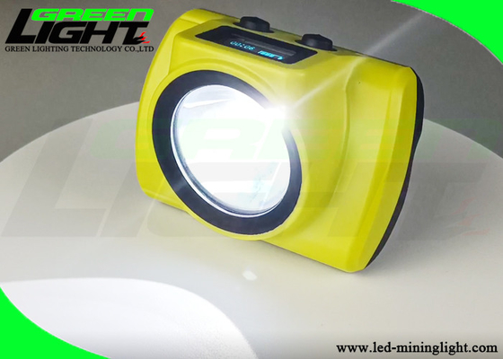 18000lux Led Cordless Mining Light Anti Drop i bez pękania powłoki w kolorze żółtym