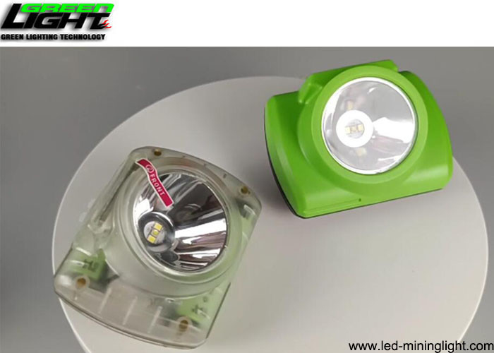 Lekka lampa LED Miners Cap 13000LUX Odporna na wstrząsy wysoka prześwit do kasku