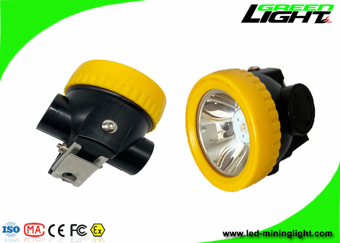 IP68 Wodoodporny reflektor LED Cordless Coal Miner 5000 Lux Jasność Lekki materiał PC Trwały