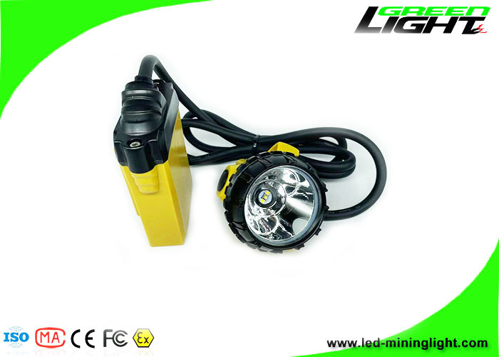 Przeciwwybuchowa lampa górnicza 25000 luksów IP68 wodoodporna 10400Ah bateria SAMSUNG 3W Cree Led najlepszy reflektor górniczy