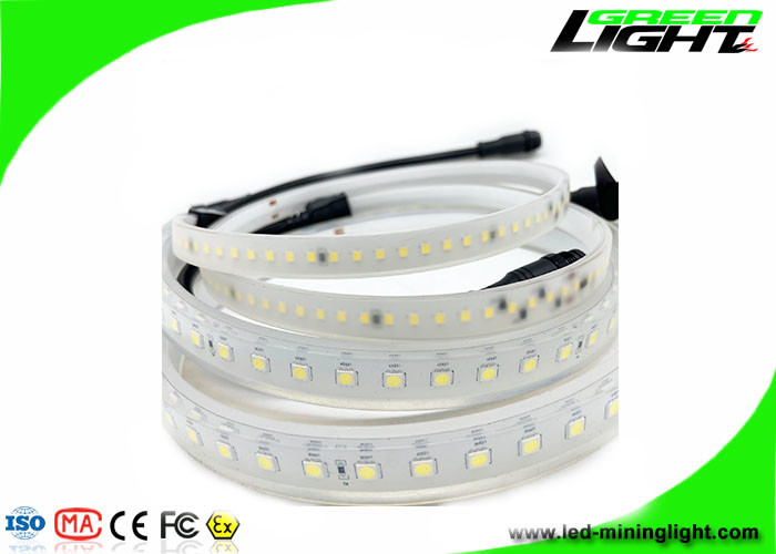 1630 Lumen / M Silikonowe zewnętrzne elastyczne taśmy LED SMD 2835 140Leds do tunelu górniczego