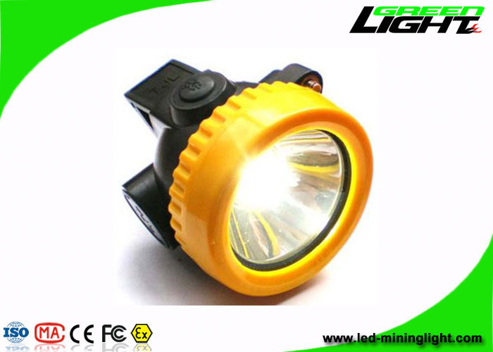 0.74W 96lum 5000lux Cordless Cap Light Akumulatorowy reflektor górniczy ABS SANS 1438 Standard