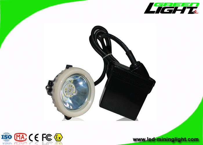 6.6Ah Led Miners Cap Lampa Przewodowa przeciwwybuchowa 10000lux Akumulator litowo-jonowy IP67 Wodoodporny