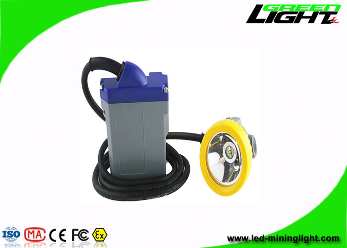15000Lux 6,6 Ah Przewodowa lampa LED Cap 1,67 W IP68 Wodoodporna do tunelowania górniczego