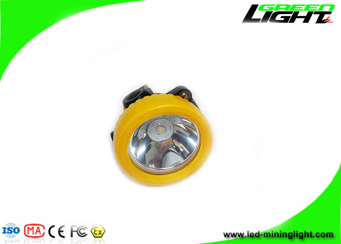 5000lux Portable Led Cordless Miner Headlight 2.2Ah Akumulator litowo-jonowy PP Meterial
