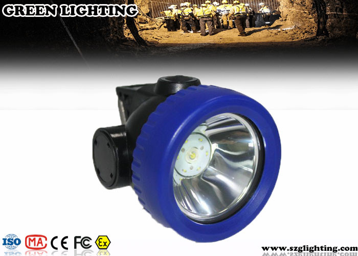 Lampa górnicza LED 4000 Lux 0,6W 171g Lekka bateria litowo-jonowa 2,2 Ah