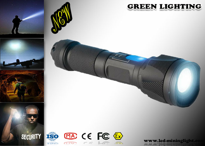 Latarka 1300 Lum Cree Led, IP 67 Wodoodporna 500-metrowa latarka z wiązką światła