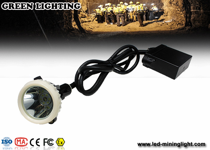 Lampa górnicza LED GL5-A z akumulatorem litowo-jonowym 6,8 Ah, reflektor górniczy o wysokiej jasności 4000 luksów