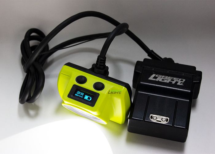 Jasna lampa górnicza 25000lux, bezpieczna, do pracy pod ziemią, przeciwwybuchowa, 530lum, 14Ah, lampy górnicze, 60 godzin pracy