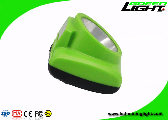 Światło górnicze LED w kolorze zielonym, lampa górnicza LED z ładowarką USB 13000lux