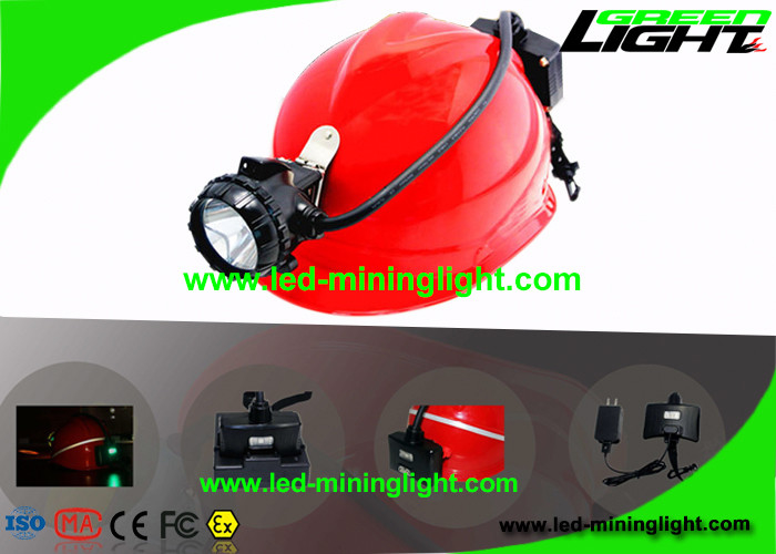 6,8 Ah Panasonic Battery Mining Cap Lights 15000 Lux Coal Underground Hard Hat Battery