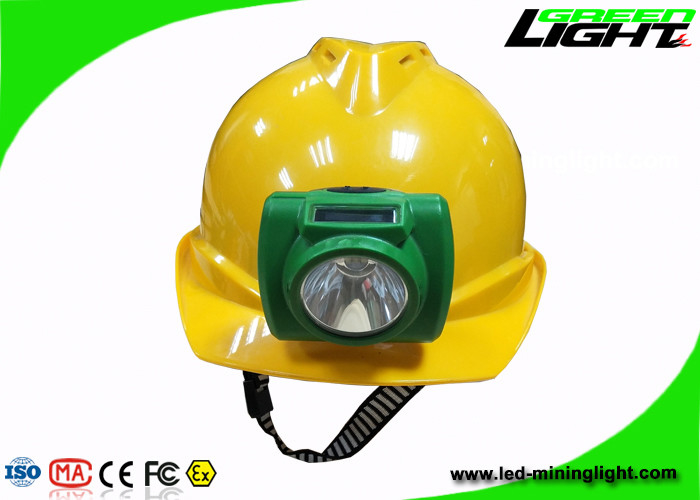 Przenośny akumulatorowy kask górniczy LED Led Lights 13000 Lux IP68 Bateria litowo-jonowa
