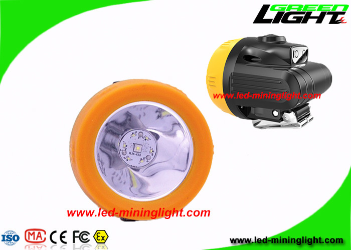 Lekki, ekonomiczny reflektor górniczy 10000 luksów z ładowarką USB High Low Beam