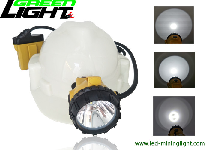 25000 Lux Przewodowa lampa górnicza 10,4 Ah Aluminiowy kubek oświetleniowy z doskonałym światłem punktowym Wodoodporny IP68