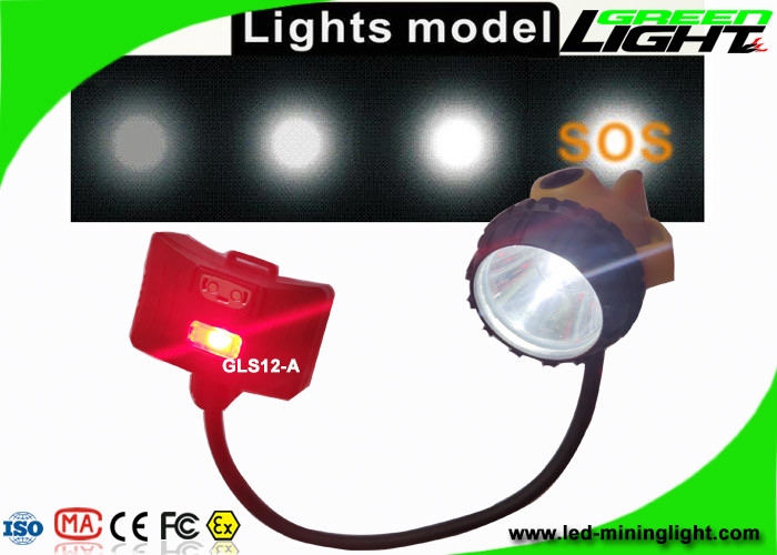 Reflektor Cree Led o wysokiej jasności Akumulator ostrzegawczy o niskiej mocy dla górników półprzewodnikowych