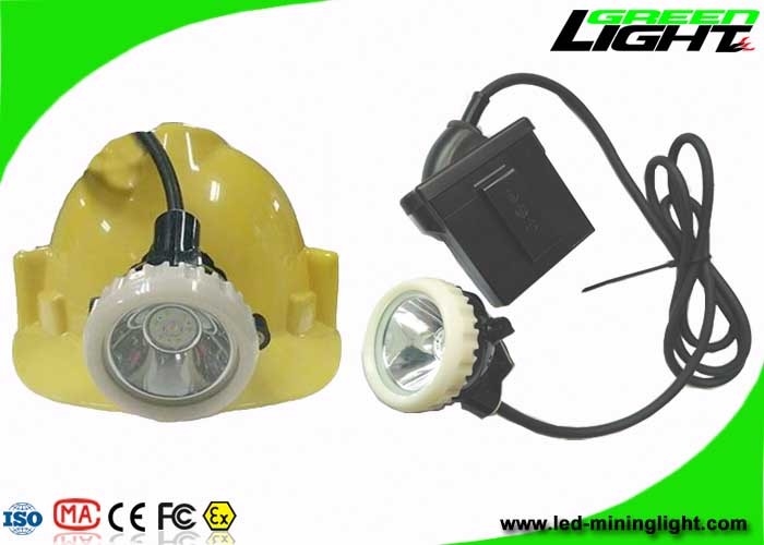 High Beam Corded Cree LED Mining Light Reflektor 10000 luksów 6,6 Ah Pojemność akumulatora