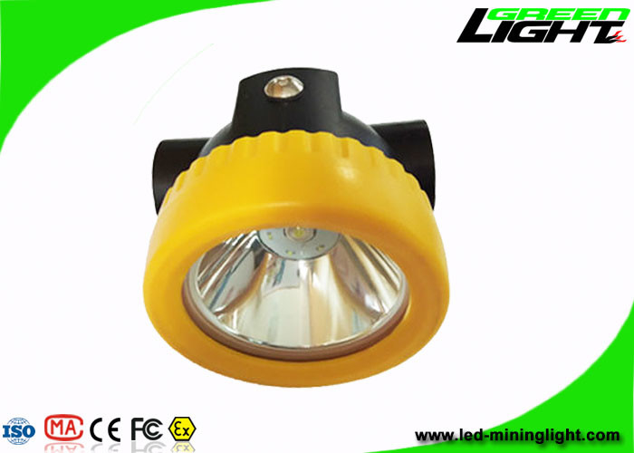 Przenośna bezprzewodowa lampa górnicza, hełm górniczy 4000lux w jednej konstrukcji