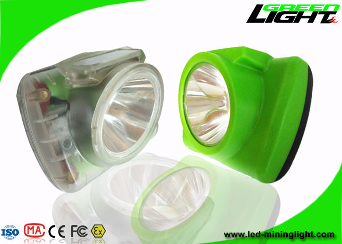 Super Light Cordless Mining Lights 13000lux z regulowanym stalowym klipsem