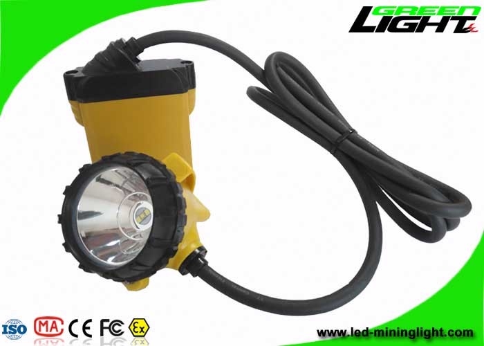 3W Cree LED Górniczy kask górniczy Światła 25000Lux Cztery poziomy oświetlenia z ostrzeżeniem o niskim poborze mocy