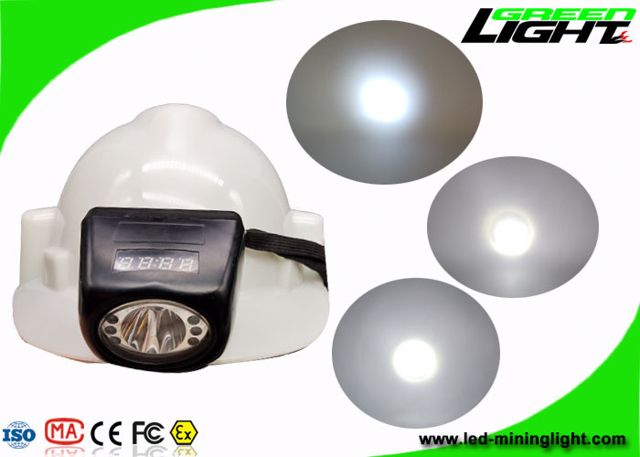 Przenośne bezprzewodowe lampy górnicze z cyfrowym ekranem IP68 8000lux Wysoka jasność