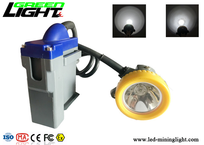 Przewodowa ładowalna latarka górnicza 15000lux 3W Cree Led z akumulatorem litowo-jonowym 6,6 Ah
