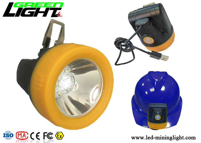 Cordless SE Mining Hard Hat Lights, lampa Led Miners Cap, Li-Ion z ładowarką