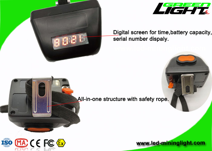 Underground Safety Miners Cap Lamps Cordless, PC Hard Hat Led Lights GL4.5
