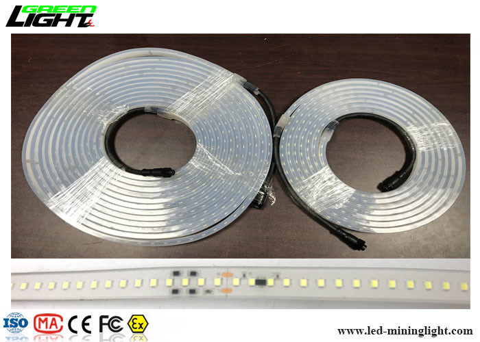 SMD5050 24V Zewnętrzne ciepłe białe taśmy LED Wodoodporne 5 metrów na rolkę