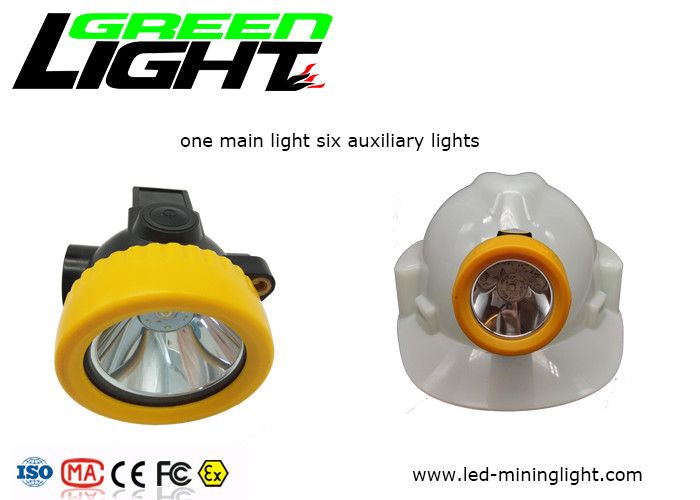 0,74W 230mA 4000lux Led Miners Cap Lamp IP67 Wodoodporna górnicza lampa górnicza Led